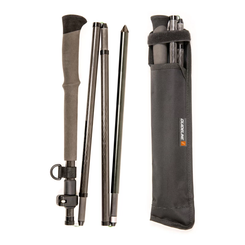 Guideline Wading Staff Carbon Foldable 3 Guideline Wading Staff Carbon Foldable