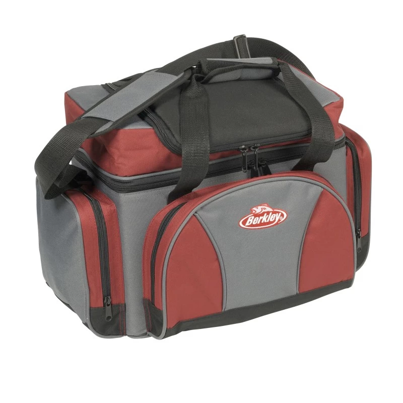 Berkley Betesväska Inkl 4 Askar, Grå/vinröd 3 Berkley Betesväska Inkl 4 Askar, Grå/vinröd