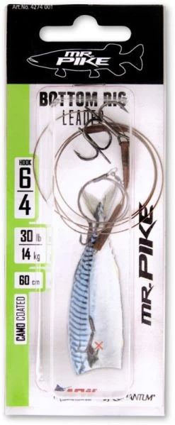 Quantum Mr. Pike Bottom Rig Leader Camo -Vision Winkel 22 4274001r 3