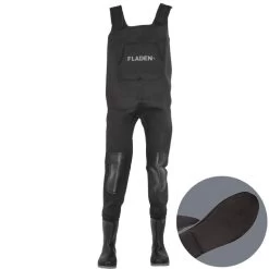 Fladen Neoprenevadare Svart PVC Filtstövel