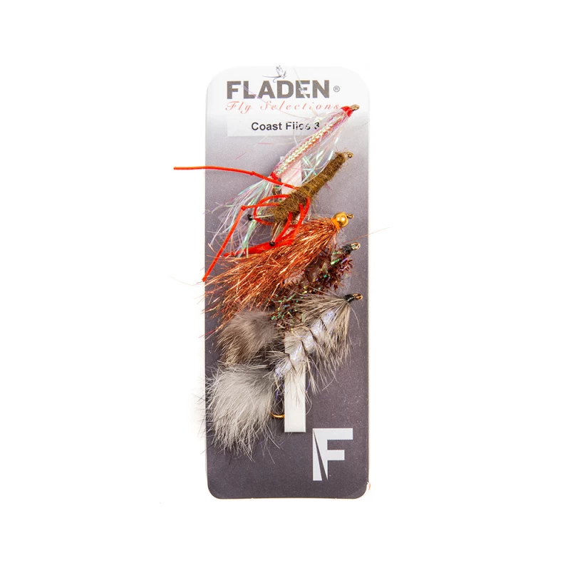 Fladen Maxximus Flies 5-pak Coast 3 3 Fladen Maxximus Flies 5-pak Coast 3