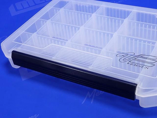 Meiho Versus Tackle Box 255x190x40mm - Clear 8 Meiho Versus Tackle Box 255x190x40mm - Clear - Afbeelding 6