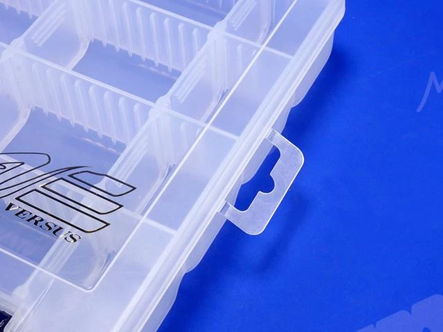 Meiho Versus Tackle Box 255x190x40mm - Clear 9 Meiho Versus Tackle Box 255x190x40mm - Clear - Afbeelding 7