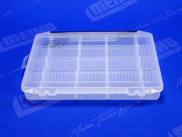 Meiho Versus Tackle Box 255x190x40mm - Clear 10 Meiho Versus Tackle Box 255x190x40mm - Clear - Afbeelding 8