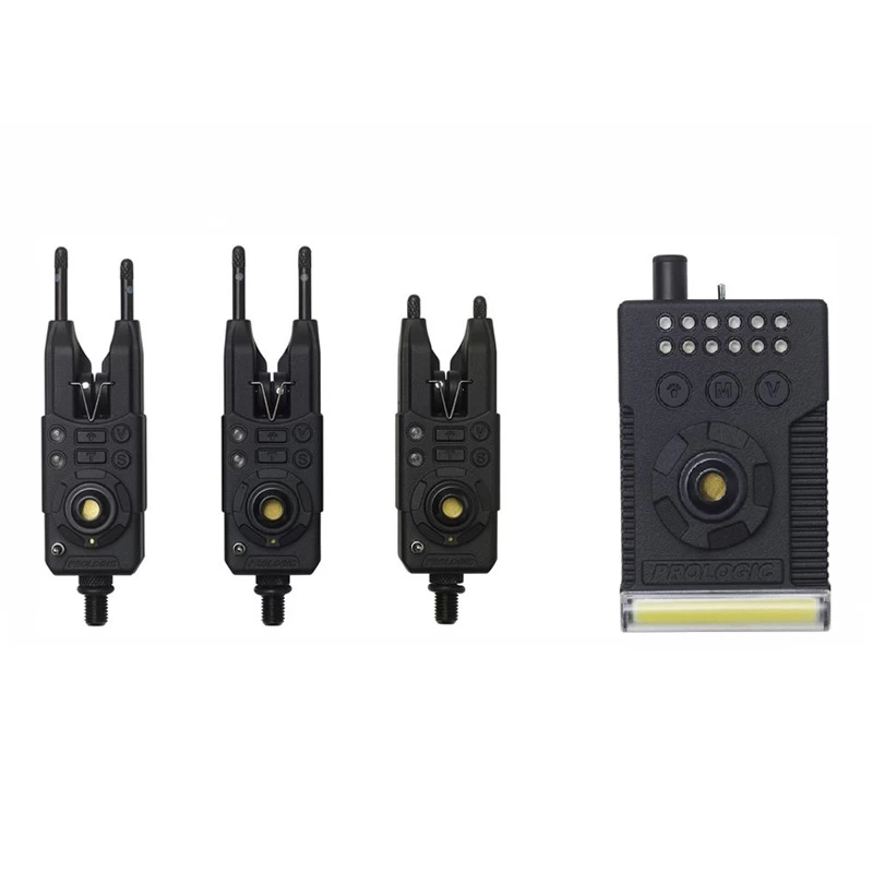 Prologic Fulcrum RMX Pro Bite Alarm Presentation Set 3+1 Multi Colour 3 Prologic Fulcrum RMX Pro Bite Alarm Presentation Set 3+1 Multi Colour