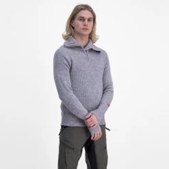 Ulvang Rav Sweater W/zip Grey Melange -Vision Winkel 77005 11200r 4