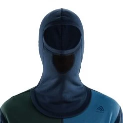Aclima WarmWool Hoodsweater W/zip M's Navy Blazer/Green Gables/Coastal Fjord -Vision Winkel 90 107465r 3