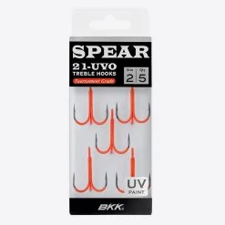 BKK Spear-21 UVO Treble Hooks -Vision Winkel A ET 6140r 2