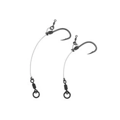 Fox Edge Armapoint Stiff Rig Beaked Chod Rigs 3pcs Short -Vision Winkel CCR162r 4