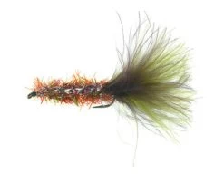 Børsteormen Olive/Brown Daiichi 2220 #4