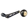 Gomexus 90mm Aluminium Power Handle With 45mm Titanium Knob - Black & Gold -Vision Winkel LYS90TB45BKGD 1