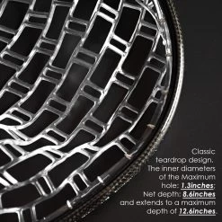 Sunshine® Sunshine Carbon Fibre Net Med Sili Net -Vision Winkel NFD114r 4