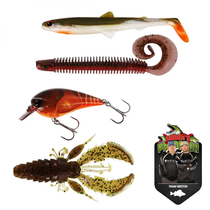Team Westin PredatorFight Bait Kit Perch 3 Team Westin PredatorFight Bait Kit Perch