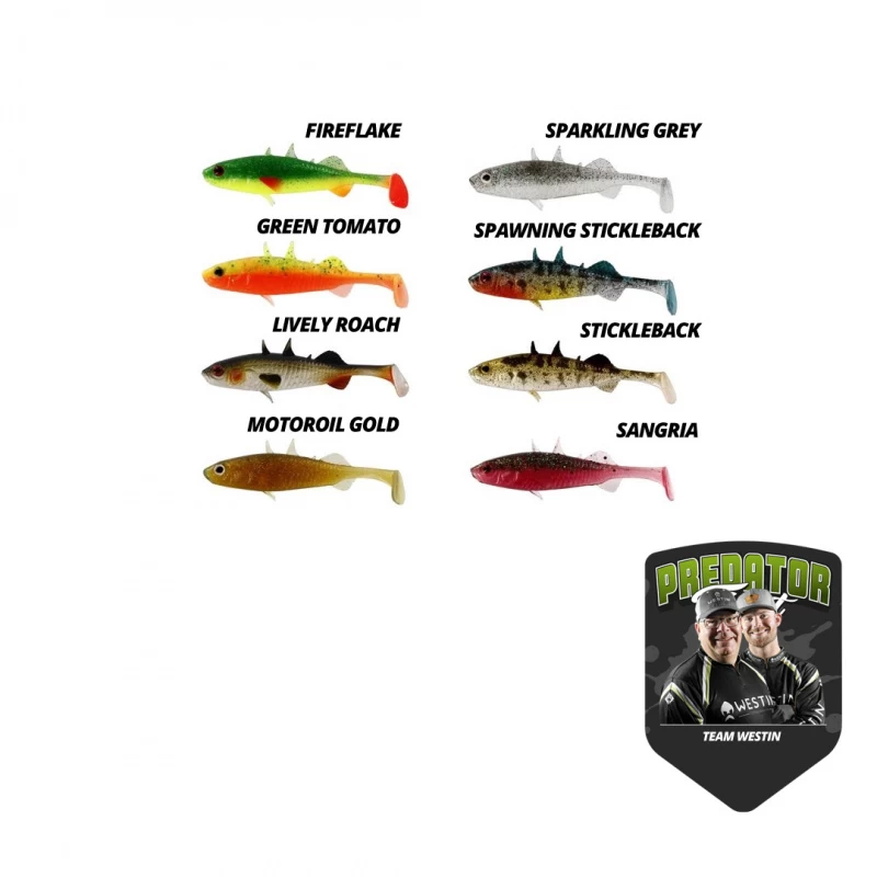 Team Westin PredatorFight Bait Kit Perch 4 Team Westin PredatorFight Bait Kit Perch - Afbeelding 2
