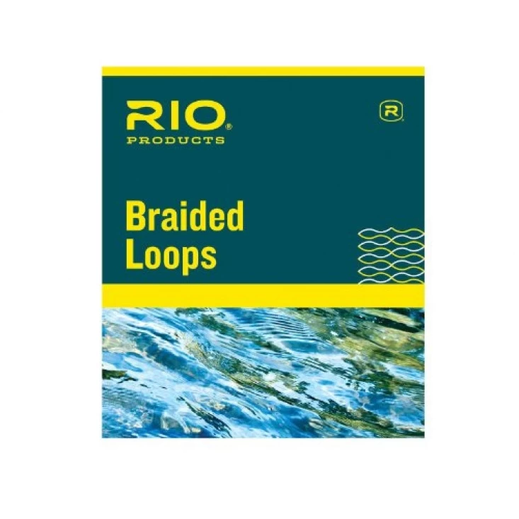 RIO Braided Loops Orange 4-pak W/Tubing 3 RIO Braided Loops Orange 4-pak W/Tubing