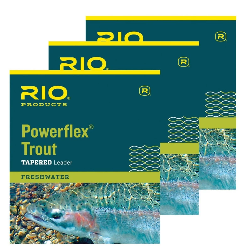 RIO Powerflex Troutleader 12ft 3 RIO Powerflex Troutleader 12ft